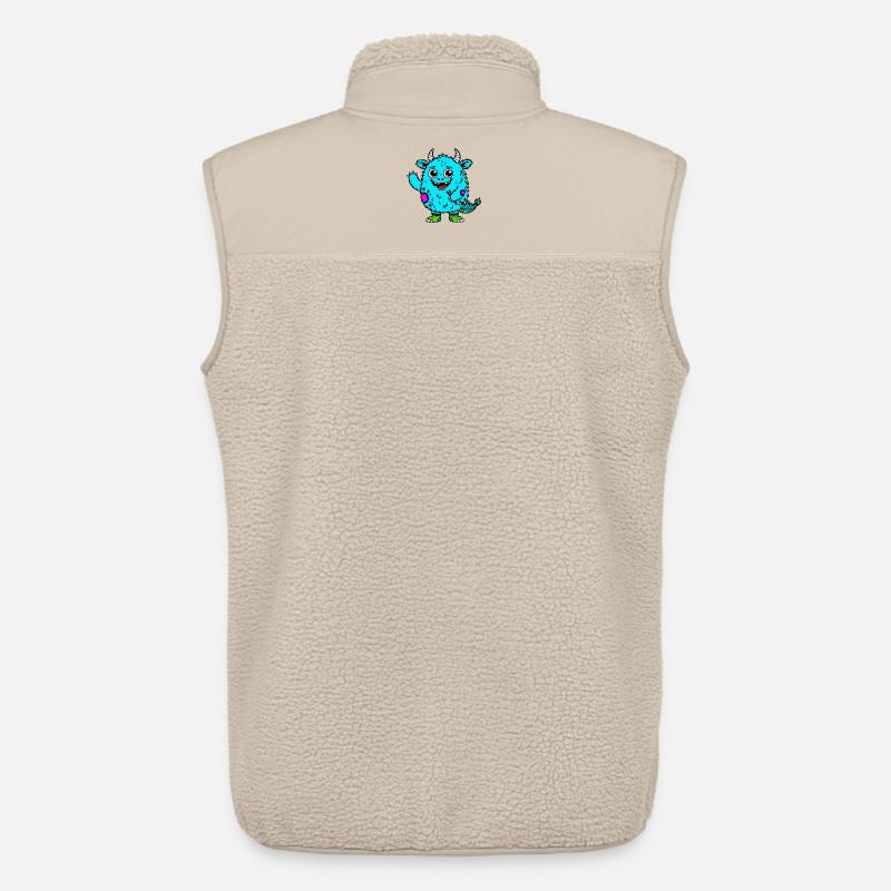 Aquamonster - Unisex Sherpaweste von Stanley/Stella - Beige
