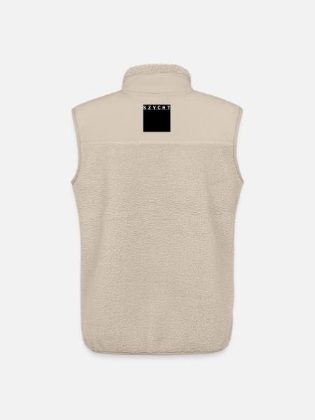 SZYCHT // Kattowitz Edition - Unisex Sherpaweste von Stanley/Stella - Beige