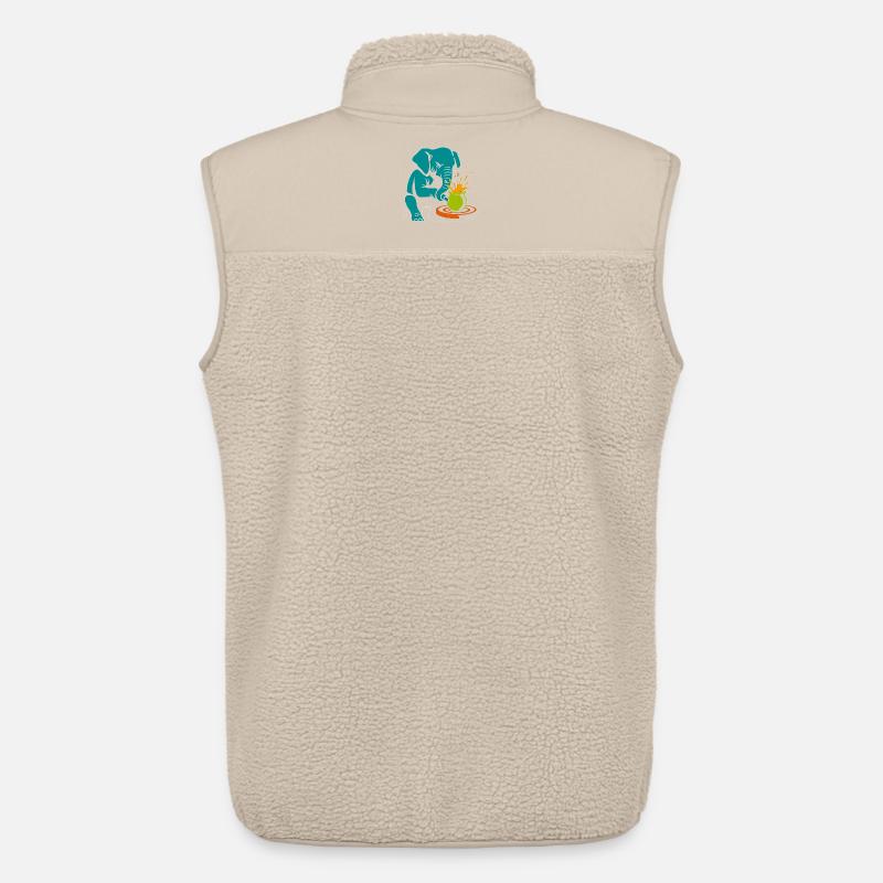 Trunk Master – Glaze Anarchy - Unisex Sherpaweste von Stanley/Stella - Beige