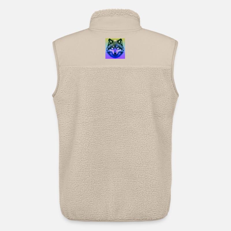 Wolf - Unisex Sherpaweste von Stanley/Stella - Beige