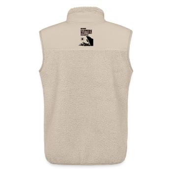 Kein Hobby Klettern Ist ein Lifestyle - Unisex Sherpaweste von Stanley/Stella - Beige - Hinten - AI Model Male 178 light (178cm)