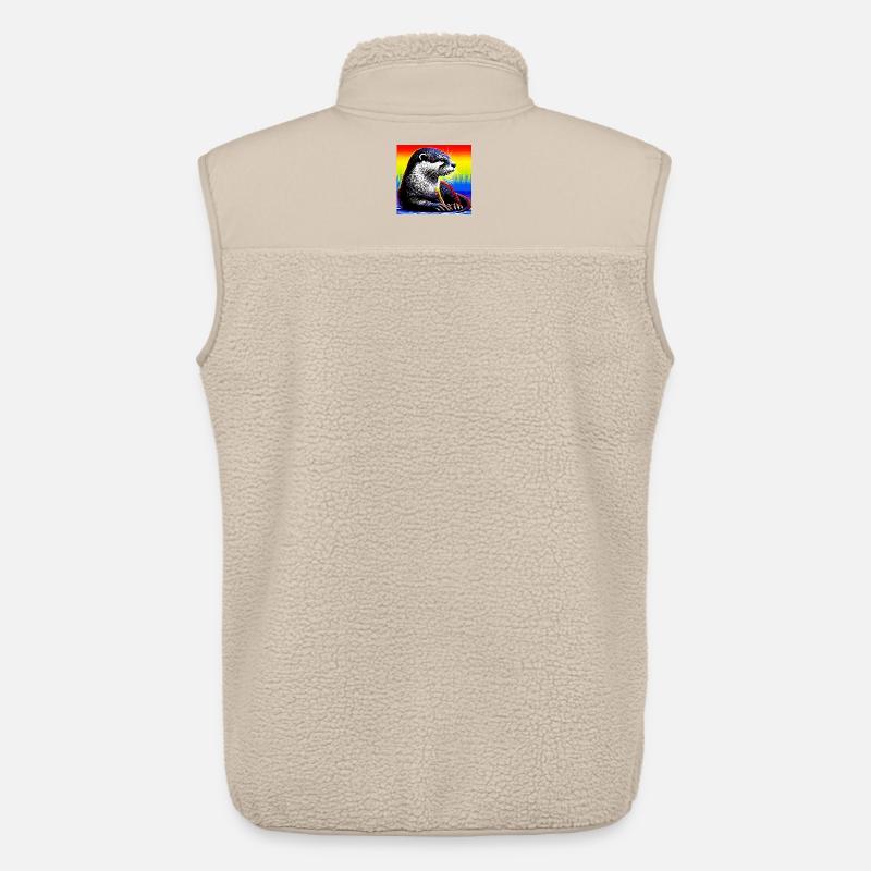 Otter - Unisex Sherpaweste von Stanley/Stella - Beige
