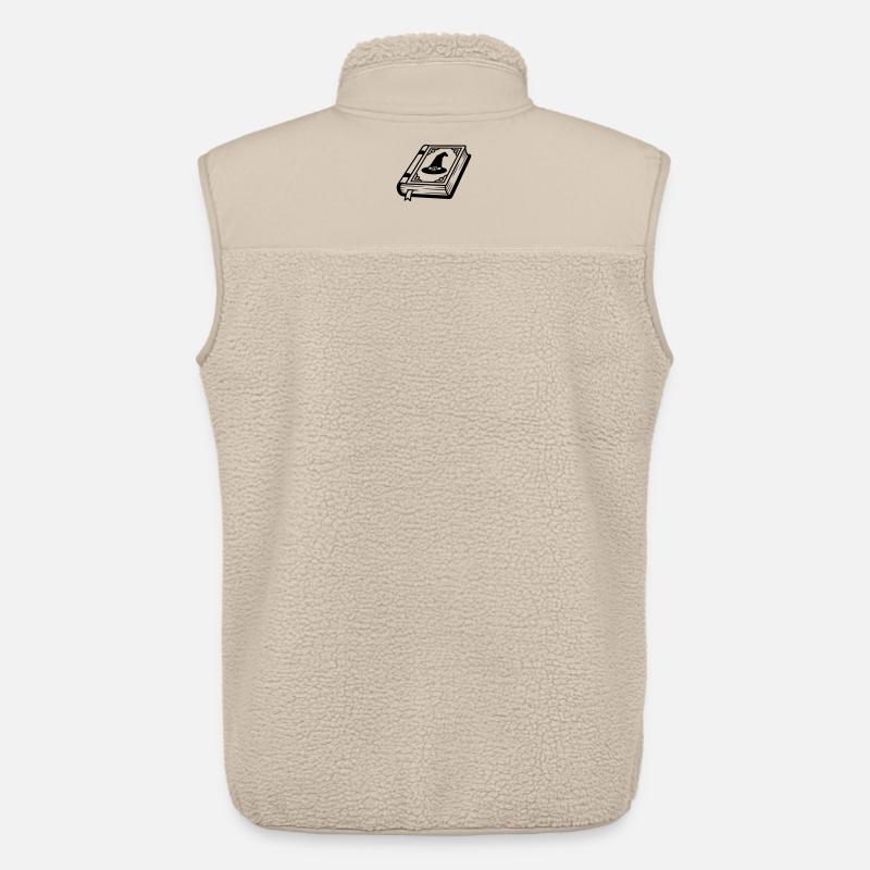 Zaubererbuch - Unisex Sherpaweste von Stanley/Stella - Beige