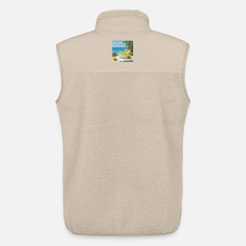 Salty Lemon Strandzauber 87 - Unisex Sherpaweste von Stanley/Stella - Beige
