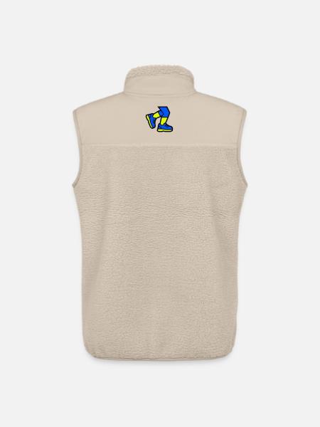 Dynamic Runner Legs Jogging - Unisex Sherpa Gilet by Stanley/Stella - beige