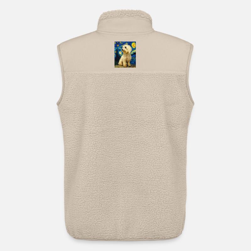 Havaneser - Unisex Sherpaweste von Stanley/Stella - Beige