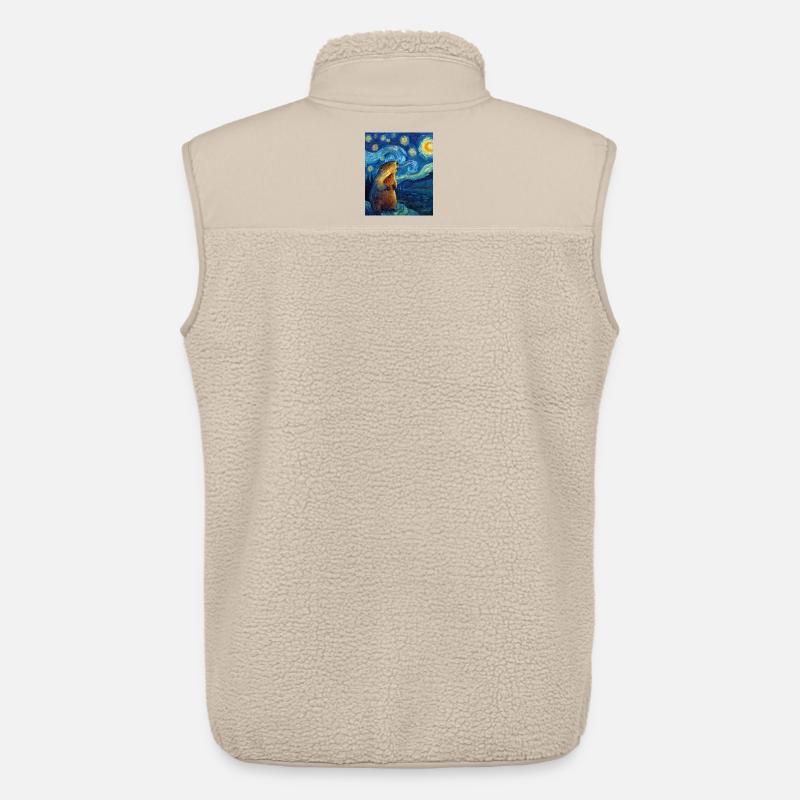 Murmeltier - Unisex Sherpaweste von Stanley/Stella - Beige