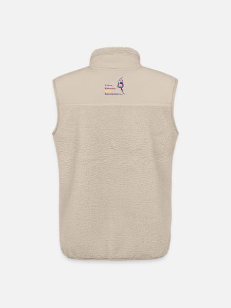 Chute-_Ramasse-_Recommence-- - Veste sans manches sherpa unisexe Stanley/Stella - beige
