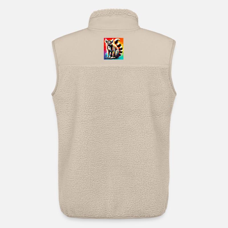 Lemur - Unisex Sherpaweste von Stanley/Stella - Beige