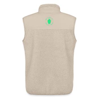 Gifts For Pottery Makers My Therapy Pottery - Unisex Sherpaweste von Stanley/Stella - Beige - Hinten - AI Model Male 178 light (178cm)