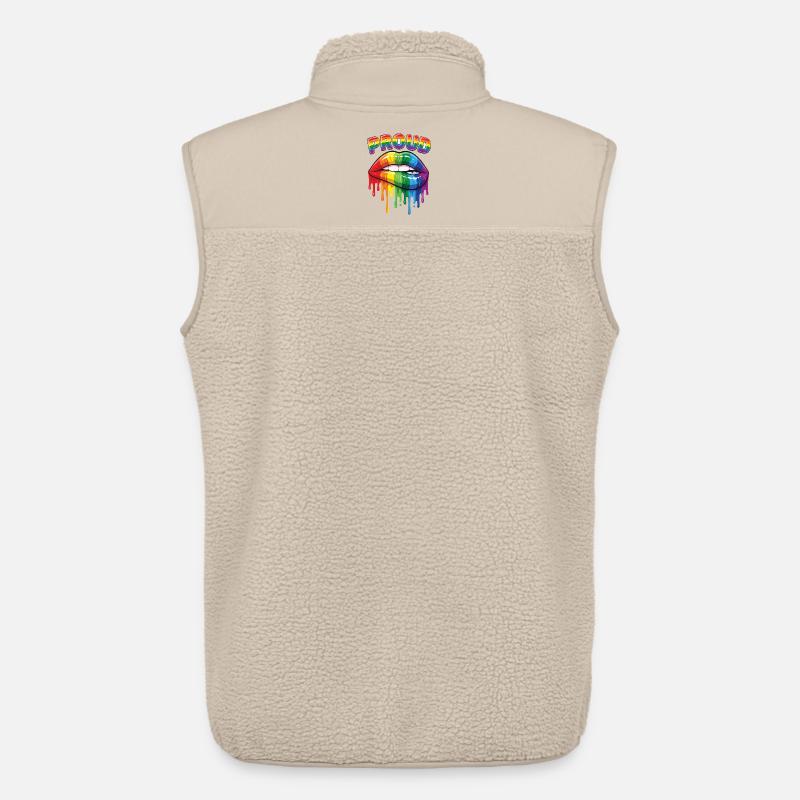 Pride Month LGBT – Stolz! - Unisex Sherpaweste von Stanley/Stella - Beige