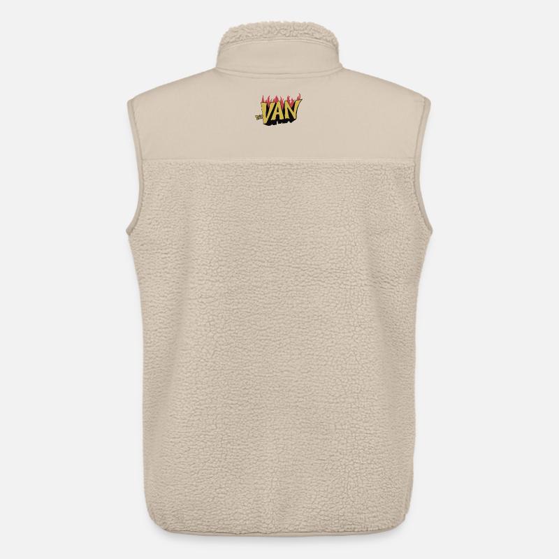 The Van Retro - Unisex Sherpaweste von Stanley/Stella - Beige