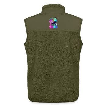 16. Geburtstag Junge Mädchen - Unisex Sherpaweste von Stanley/Stella - Khaki - Hinten - AI Model Male 178 light (178cm)
