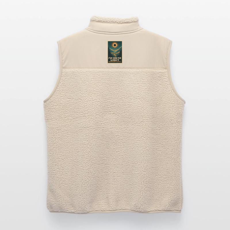 Light Disappears | Eclipse Unisex Sherpa Gilet by Stanley/Stella