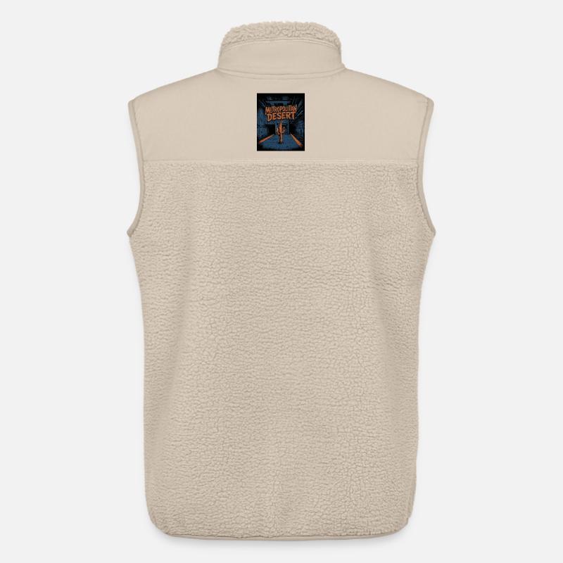 Großstadt Wüste - Unisex Sherpaweste von Stanley/Stella - Beige