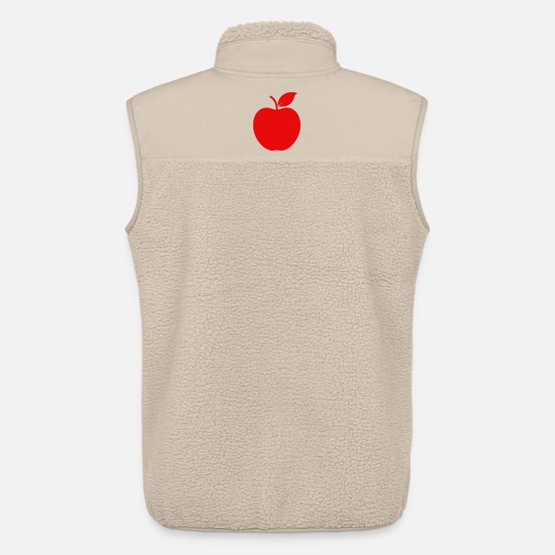 Apfel - Unisex Sherpaweste von Stanley/Stella - Beige