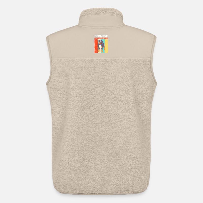 Berner Sennenhund - Unisex Sherpaweste von Stanley/Stella - Beige
