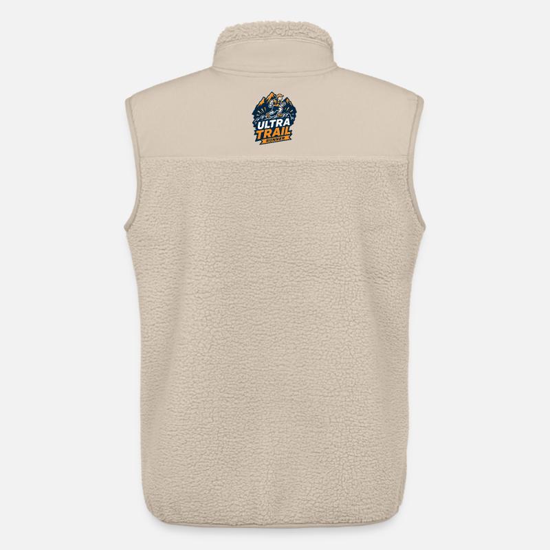 Ultra Trail Runner - Unisex Sherpa Gilet by Stanley/Stella - beige