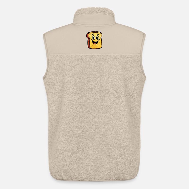 Kawaii Toast mit Rucksack - Unisex Sherpaweste von Stanley/Stella - Beige