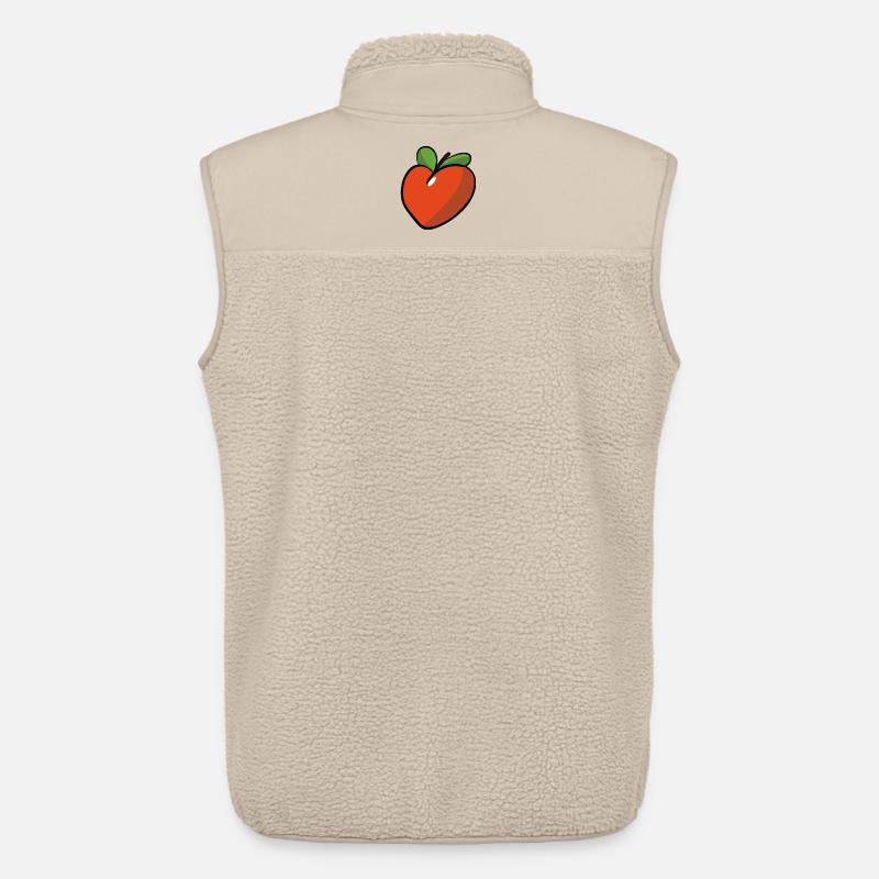 Peche_coeur - Unisex Sherpaweste von Stanley/Stella - Beige