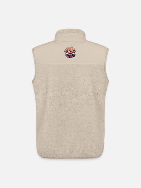 Carpe Diem Faultier Nickerchen - Unisex Sherpaweste von Stanley/Stella - Beige