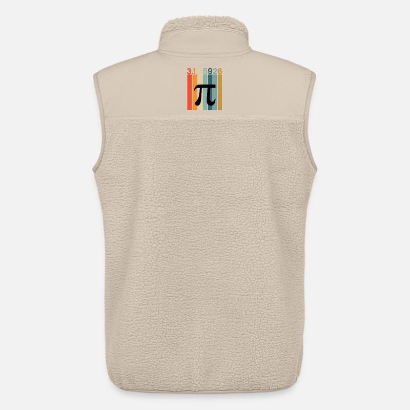 Pi Day Math Numbers - Unisex Sherpaweste von Stanley/Stella - Beige