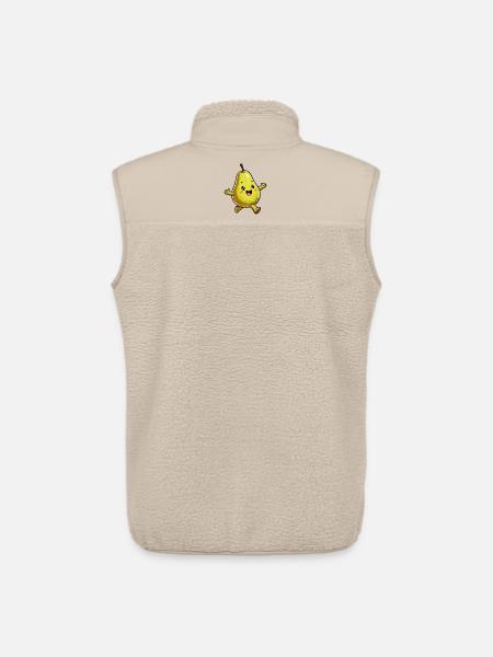Walking Bulb - Unisex Sherpa Gilet by Stanley/Stella - beige