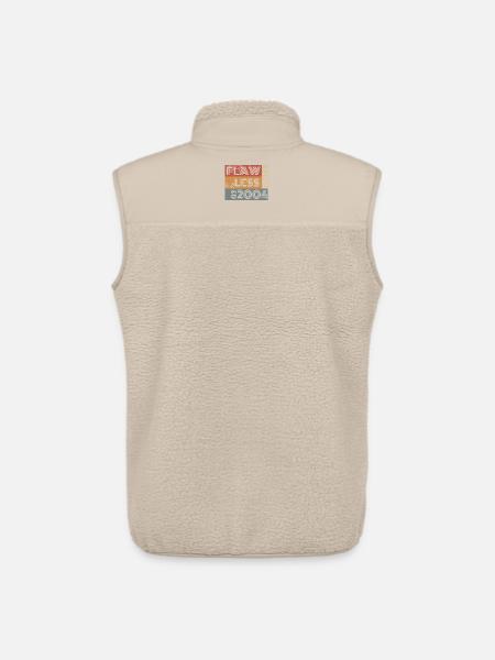 22. Birthday Flawless since 07/2004 - Unisex Sherpa Gilet by Stanley/Stella - beige