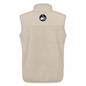 Coffee Magic Mug Illustration - Unisex Sherpa Gilet by Stanley/Stella - beige - Back - AI Model Male 178 light (178cm)
