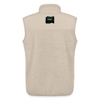 May the Forst be with you!  - Unisex Sherpaweste von Stanley/Stella - Beige - Hinten - AI Model Male 178 light (178cm)