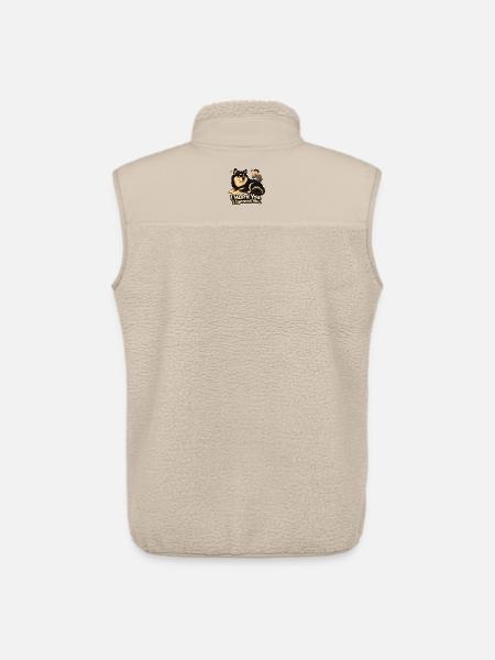I Ignored You Finnish Lapphund - Unisex Sherpa Gilet by Stanley/Stella - beige