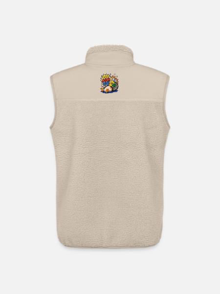 Ducks, Beer Drinking, Beer Lover, Pro-duck-tive - Unisex Sherpa Gilet by Stanley/Stella - beige