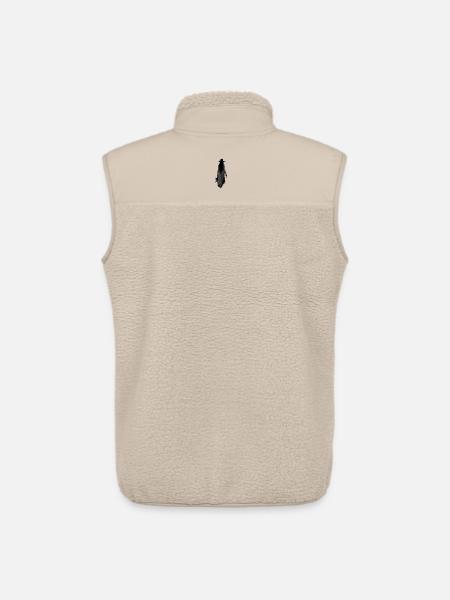 horror_shirt_transparent - Unisex Sherpa Gilet by Stanley/Stella - beige