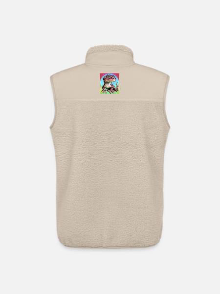 Gecko - Unisex Sherpaweste von Stanley/Stella - Beige