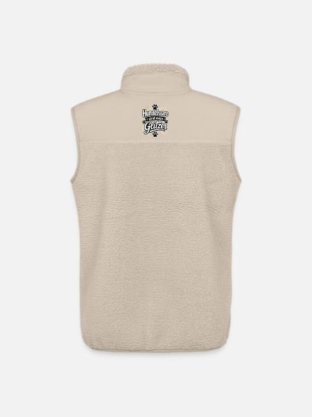 Hundehare sind mein Glitzer - Unisex Sherpaweste von Stanley/Stella - Beige