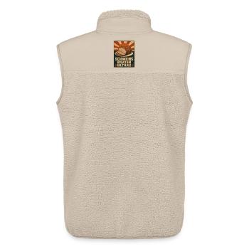 Schweinsbraten Ultras - Unisex Sherpaweste von Stanley/Stella - Beige - Hinten - AI Model Male 178 light (178cm)