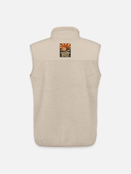 Schweinsbraten Ultras - Unisex Sherpaweste von Stanley/Stella - Beige