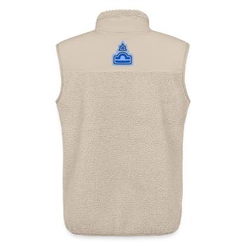 Zodiac Tribal Libra and Air - Unisex Sherpa Gilet by Stanley/Stella - beige - Back - AI Model Male 178 light (178cm)