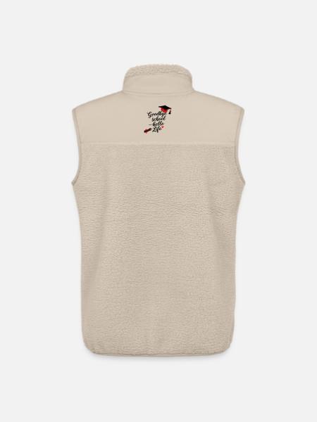 Abitur - Unisex Sherpa Gilet by Stanley/Stella - beige