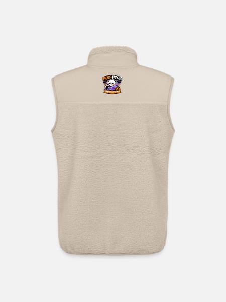 Mort de Fatigue Toujours Effrayant - Veste sans manches sherpa unisexe Stanley/Stella - beige