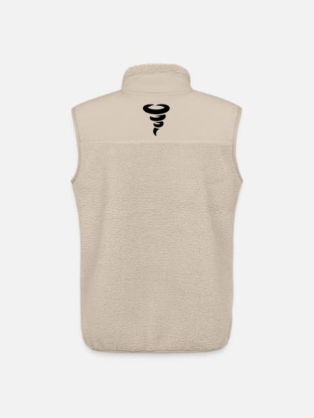 tornado - Unisex Sherpa Gilet by Stanley/Stella - beige