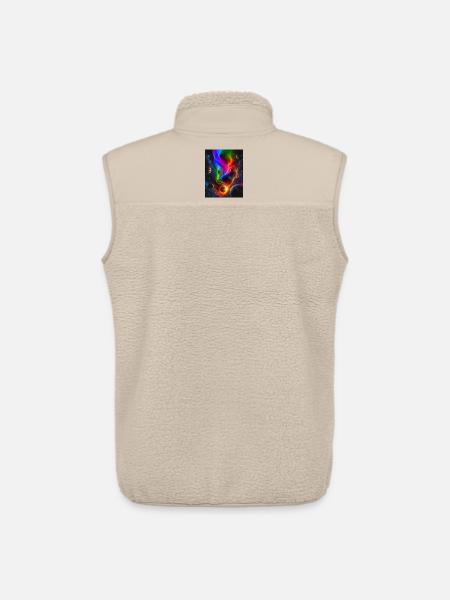 Eclipse 2026! - Unisex Sherpa Gilet by Stanley/Stella - beige