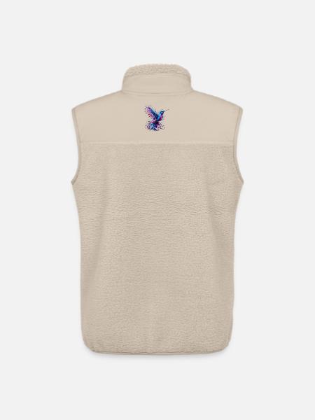 Flügel des Strahlens - Unisex Sherpaweste von Stanley/Stella - Beige