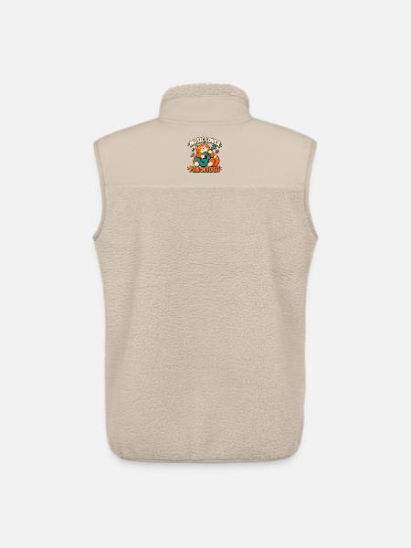 Melomane - Unisex Sherpaweste von Stanley/Stella - Beige