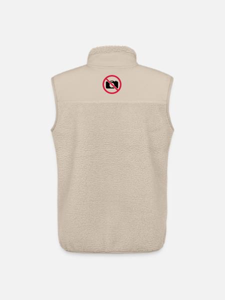 No pictures! - Unisex Sherpa Gilet by Stanley/Stella - beige