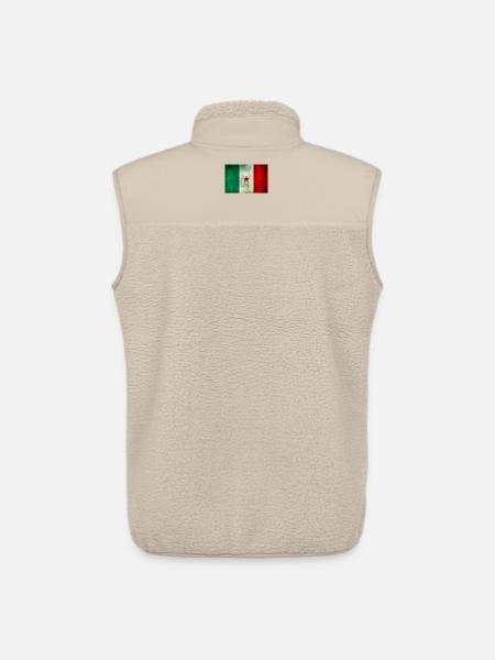 T-shirt partisan flag Garibaldi brigades - Unisex Sherpa Gilet by Stanley/Stella - beige