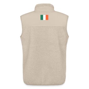 Zeigen Sie Farbe – Irland - Unisex Sherpaweste von Stanley/Stella - Beige - Hinten - AI Model Male 178 light (178cm)