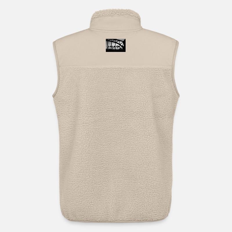 Abendstimmung - Unisex Sherpaweste von Stanley/Stella - Beige