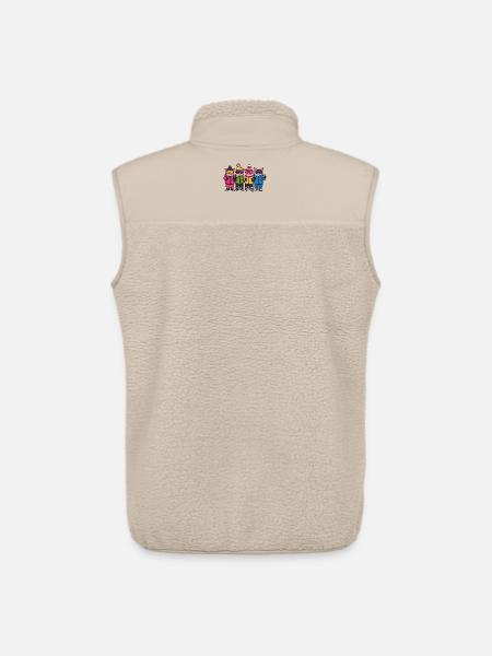 Schweine Pistensau Ski Team - Unisex Sherpa Gilet by Stanley/Stella - beige