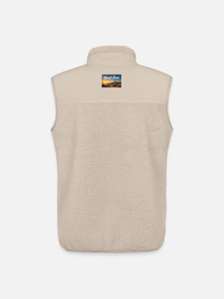 Nord Örni Norderney  - Unisex Sherpaweste von Stanley/Stella - Beige